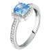 Morellato Třpytivý stříbrný prsten se zirkony Tesori SAIW1140