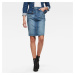 G-STAR Skirt - 3301 Pencil Skirt Blue