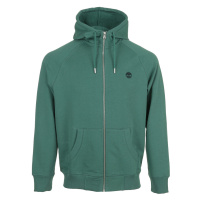 Timberland Loopback Full Zip Hoodie Zelená