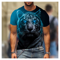 Pánské tričko s 3D potiskem zvířat