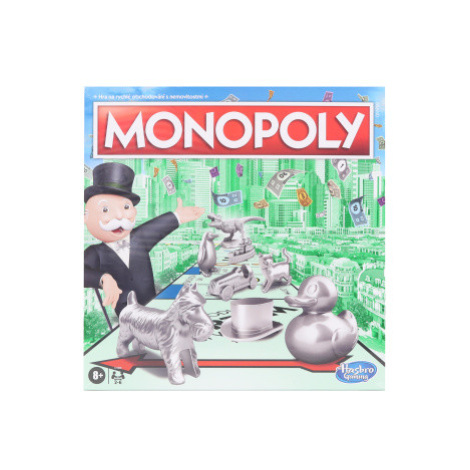 Hasbro Gaming Monopoly Classic + 16 karet pokladna