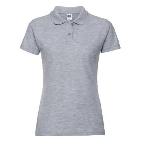 Light Grey Polycotton Polo Russell Women's T-Shirt