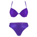 Norisa dámské plavky s výztuží fialová