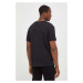 Bavlněné tričko Tommy Hilfiger černá barva, UM0UM03116