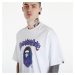 Tričko A BATHING APE Mad Flame Ape Head Relaxed Fit Tee White