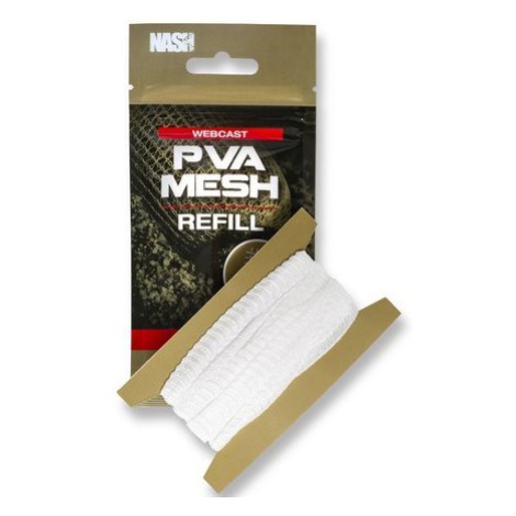 Nash náhradní pva punčocha webcast ultra weave pva refill 3 m - wide / průměr 37 mm