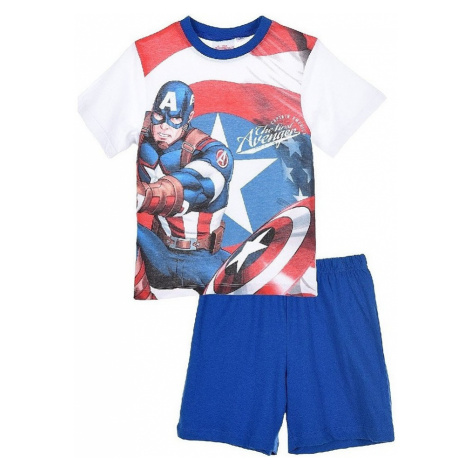 Avengers marvel captain america modré chlapecké pyžamo