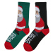 Vánoční ponožky Santa - 2-balení vícebarevné