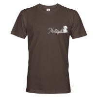 Pánské tričko Maltézák - originální dárek na narozeniny nebo Vánoce