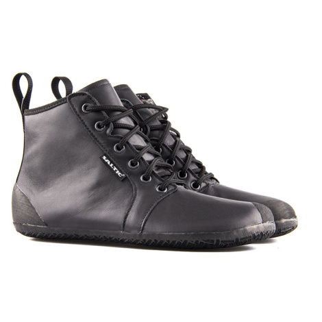 Barefoot zimní boty Saltic - Vintero Black Nappa černé