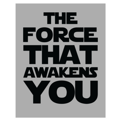 Dětské body Star Wars - THE FORCE THAT AWAKENS YOU BezvaTriko