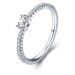 Linda's Jewelry Stříbrný prsten Camilla s oválným zirkonem Ag 925/1000 IPR082 Velikost: 52