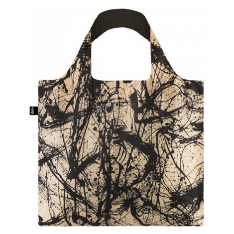Smetanovo-černá taška Jackson Pollock Number 32