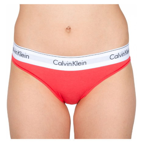 Dámské kalhotky Calvin Klein oranžové (F3787E-LFX)