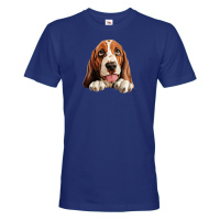 Pánské tričko Basset - tričko pro milovníky psů