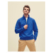 Blue Men's Sweatshirt Zip Neck Sweat Fruit of the Loom