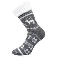 Boma Norway Unisex ponožky vlněné BM000002082000100103 šedá melé