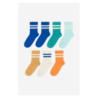 H & M - Balení: 7 párů ponožek - oranžová