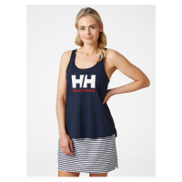 Tmavě modré dámské tílko Helly Hansen Logo Singlet