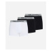 Spodní prádlo karl lagerfeld metallic elastic trunk set 3-pack černá