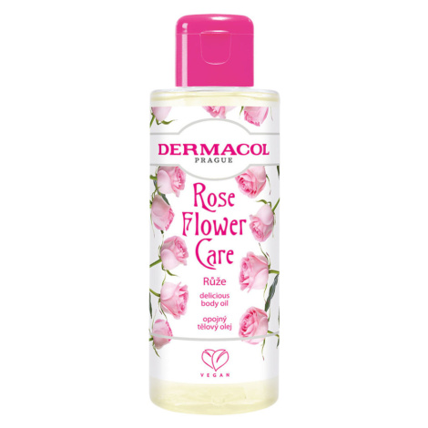 DERMACOL Flower Care Opojný tělový olej Růže 100 ml