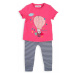 Dívčí set, tričko a legíny, Minoti, Balloon 3, růžová - | 6-9m