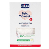 CHICCO Škrob dětský rýžový do koupele Baby Moments Sensitive 250 g