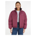 Černo-růžová dámská oboustranná bunda Calvin Klein Jeans 90's Puffer