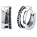 GRACE Silver Jewellery Stříbrné náušnice se zirkony Erika, stříbro 925/1000 E-SCE444/58 Stříbrná