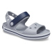 Crocs CROCBAND SANDAL K Dětské sandály, šedá, velikost 28/29