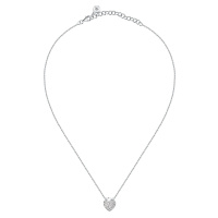 Morellato Něžný ocelový náhrdelník Srdíčko s krystaly Istanti SAVZ14