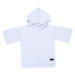 Tričko s kapucí Ander U010 White