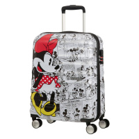 American Tourister Kabinový cestovní kufr Wavebreaker Disney Spinner 36 l - šedá