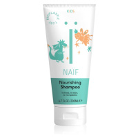 Naif Kids Nourishing Shampoo dětský šampon pro snadné rozčesání vlasů pro děti 200 ml