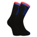 3PACK ponožky Styx vysoké černé trikolóra (3HV09000)