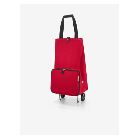 Červená nákupní taška na kolečkách Reisenthel Foldabletrolley