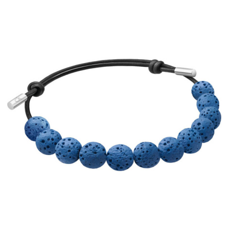 Calvin Klein Náramek z modrých lávových kamenů Soulful KJ8NLB14010 13 - 19  cm - S | Modio.cz