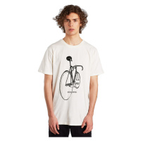 Dedicated T-shirt Stockholm Pencil Bike Off-White