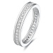 Beneto Stříbrný prsten se zirkony AGG26 50 mm