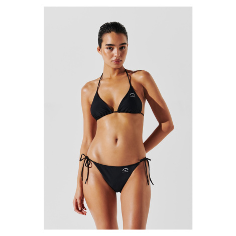 Plavky karl lagerfeld rsg rio tanga bikini bottoms black