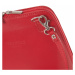 Dámská kožená crossbody kabelka červená - ItalY Hannah červená