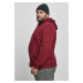 Pánská mikina // Urban classics Organic Basic Hoody burgundy