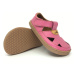 Barefoot sandálky Pegres BF50 růžové