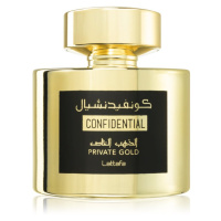 Lattafa Confidential Private Gold parfémovaná voda unisex 100 ml