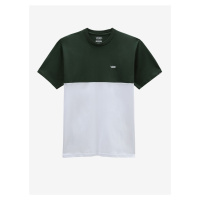 Zeleno-bílé pánské tričko VANS