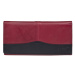Dámská kožená peněženka Lagen Veronica - červeno-černá