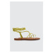 Trendyol Sandals - Green - Flat
