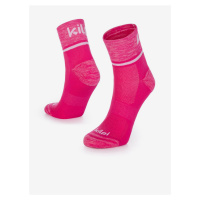 Tmavě růžové unisex sportovní ponožky Kilpi SPEED