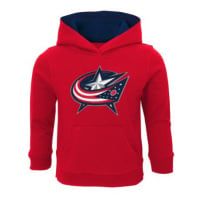 Columbus Blue Jackets dětská mikina s kapucí Prime Logo Pullover Fleece red