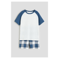 H & M - Cotton jersey pyjamas - modrá